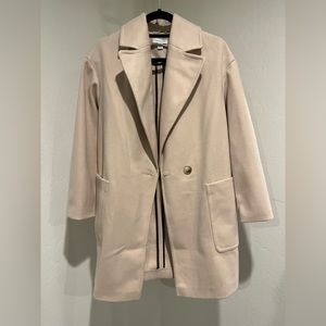 Topshop Beige Coat